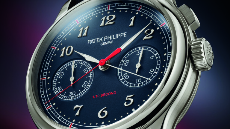 Patek Phillipe: 1/10th of Second Monopusher Chronograph ref. 5470P