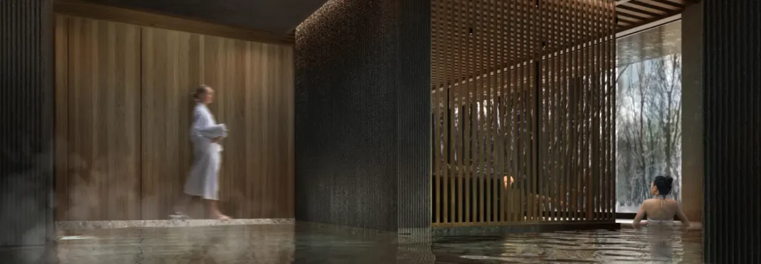 Aparthotel Lesní stráně – wellness bazén