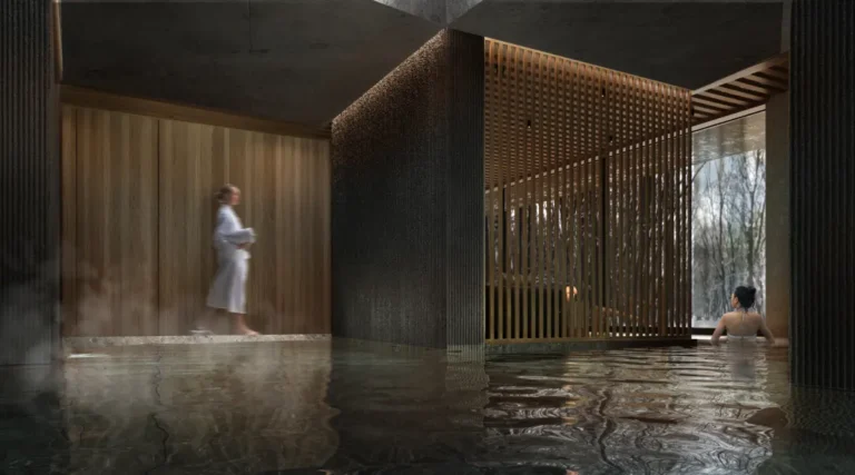Aparthotel Lesní stráně – wellness bazén